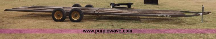 image for item H1884 John Deere implement trailer