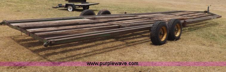 image for item H1884 John Deere implement trailer