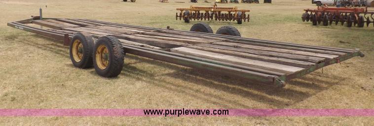 image for item H1884 John Deere implement trailer