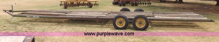 image for item H1884 John Deere implement trailer