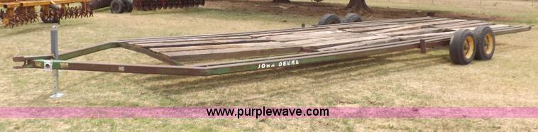 image for item H1884 John Deere implement trailer