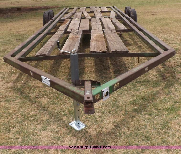 image for item H1884 John Deere implement trailer