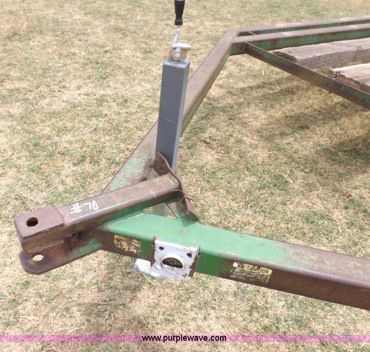 image for item H1884 John Deere implement trailer