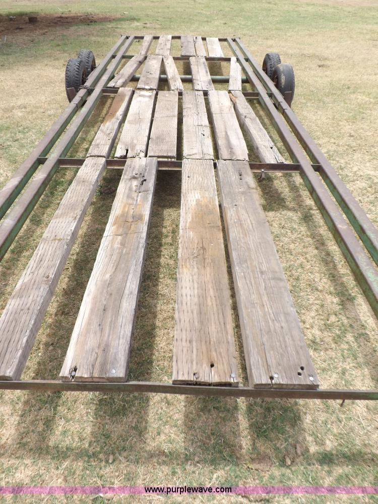 image for item H1884 John Deere implement trailer