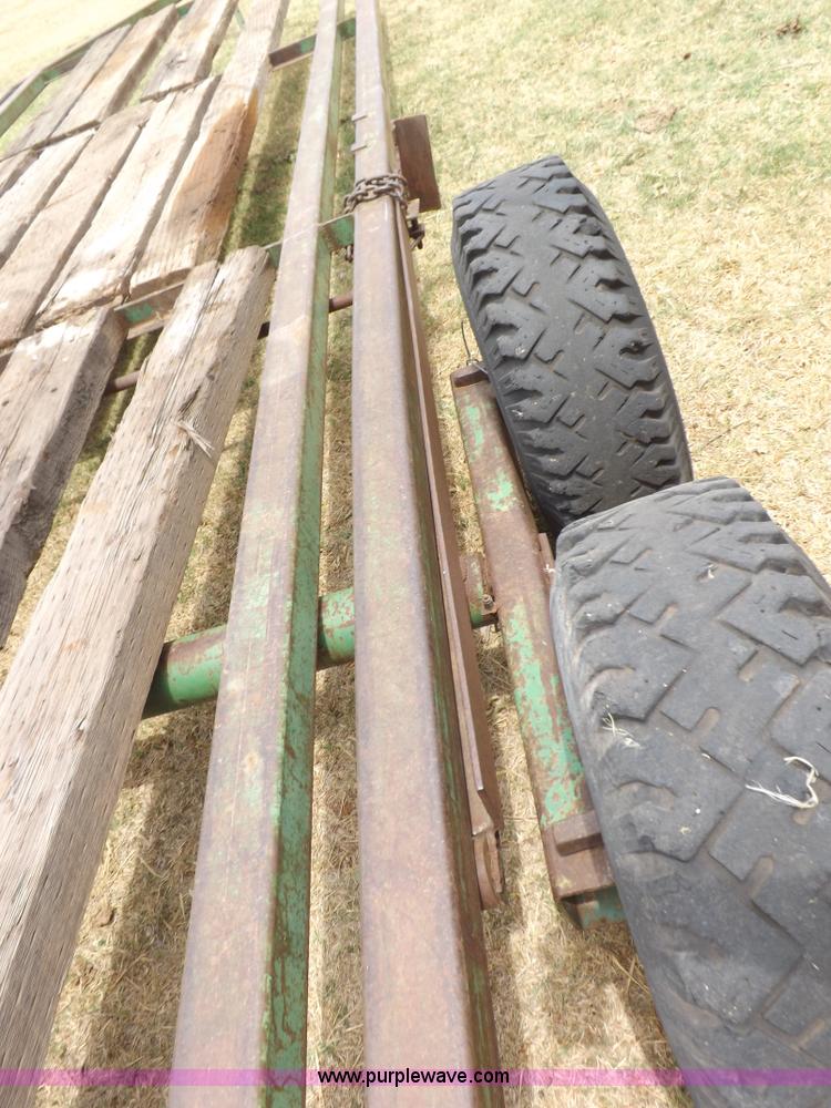 image for item H1884 John Deere implement trailer