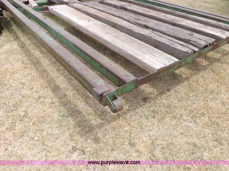 image for item H1884 John Deere implement trailer