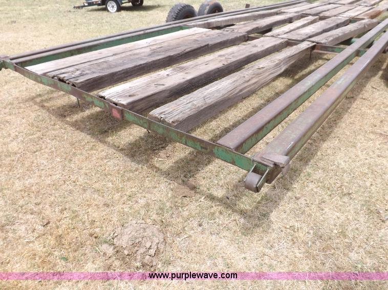 image for item H1884 John Deere implement trailer