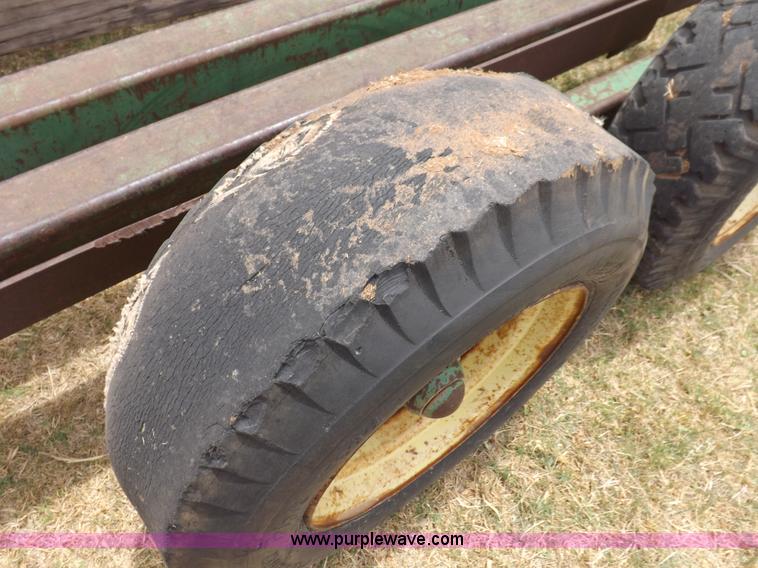 image for item H1884 John Deere implement trailer