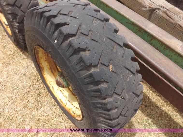 image for item H1884 John Deere implement trailer