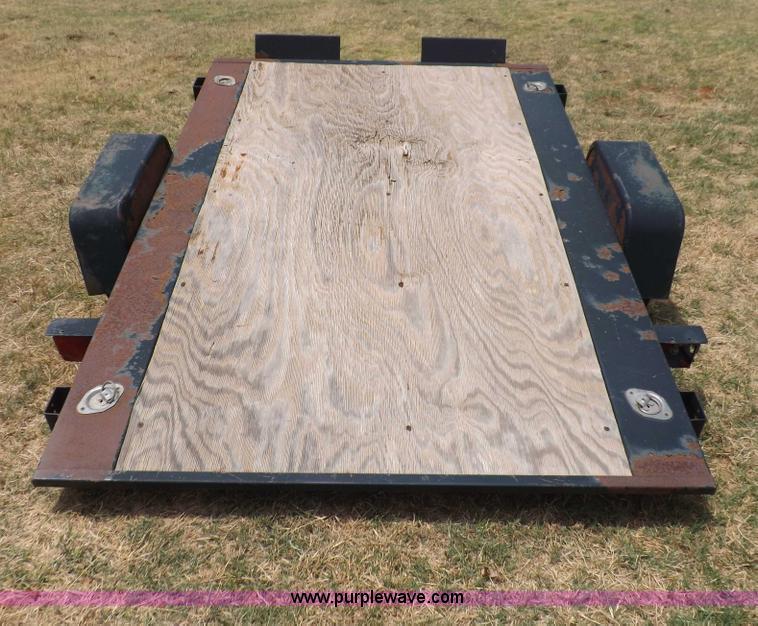 image for item H1885 Craftsman tilt deck trailer