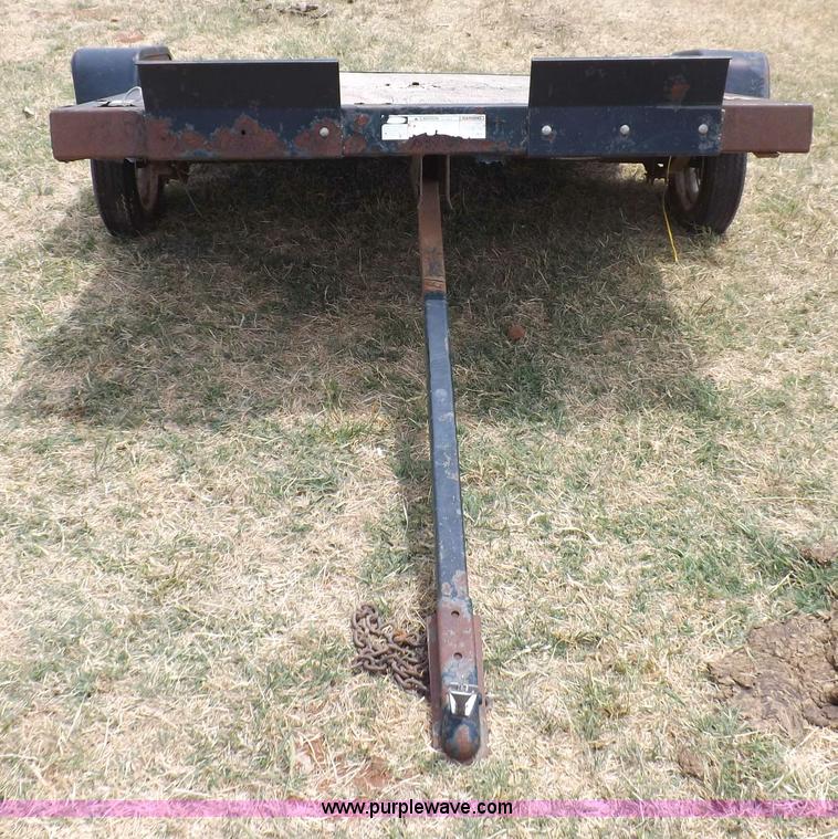 image for item H1885 Craftsman tilt deck trailer
