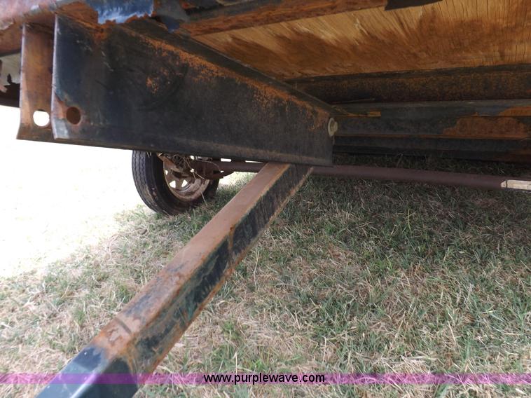 image for item H1885 Craftsman tilt deck trailer