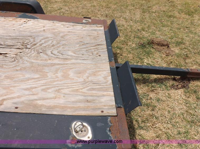 image for item H1885 Craftsman tilt deck trailer