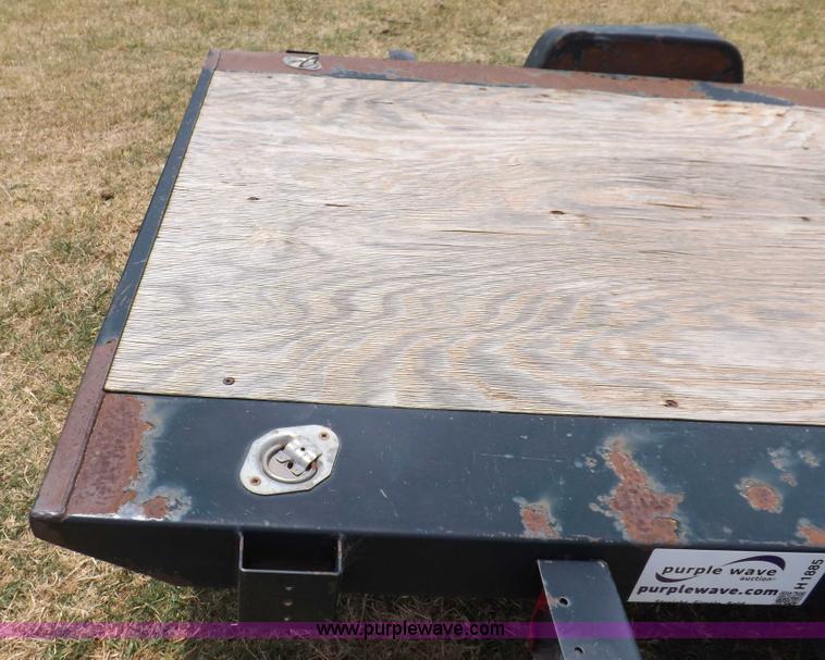 image for item H1885 Craftsman tilt deck trailer