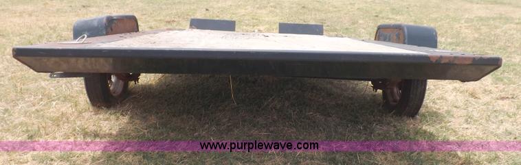 image for item H1885 Craftsman tilt deck trailer