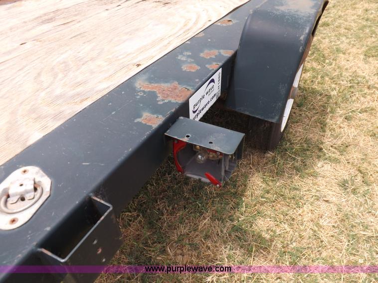 image for item H1885 Craftsman tilt deck trailer