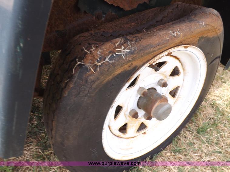 image for item H1885 Craftsman tilt deck trailer