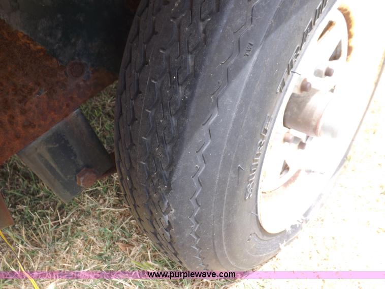 image for item H1885 Craftsman tilt deck trailer