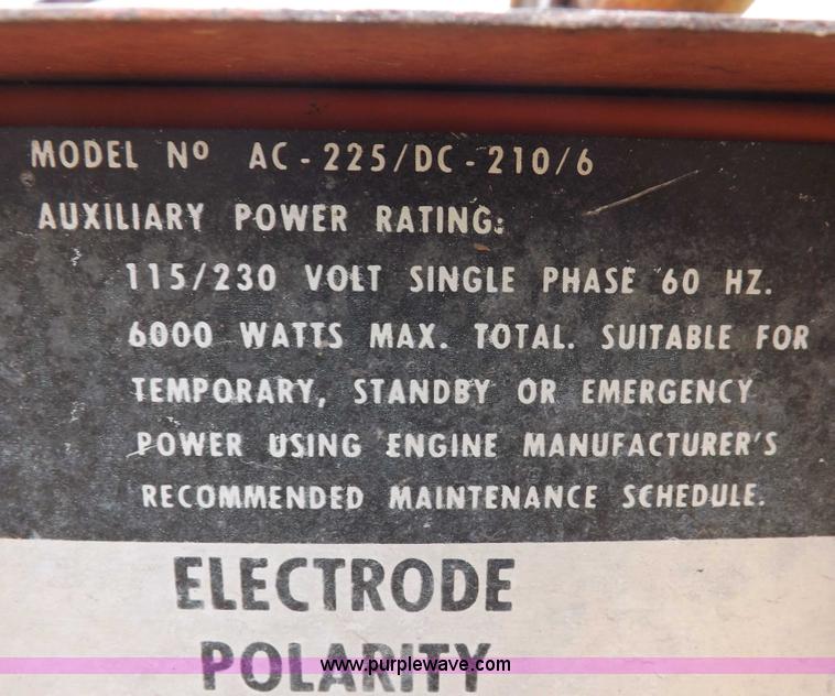 image for item H1887 Lincoln portable welding machines