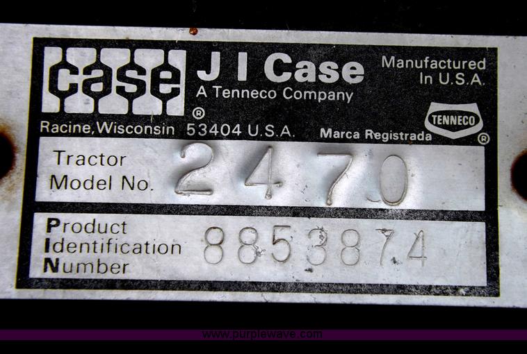 image for item H1891 1979 Case 2470 tractor