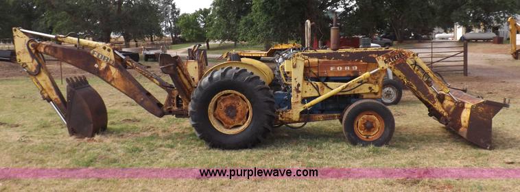 image for item H1893 1969 Ford C5011F backhoe