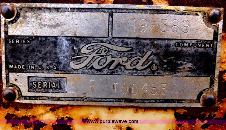 image for item H1893 1969 Ford C5011F backhoe