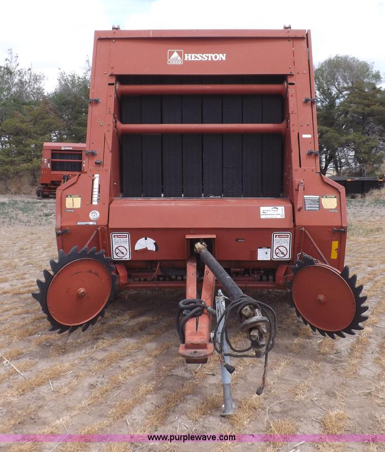 image for item H1901 1991 Hesston 565A round baler
