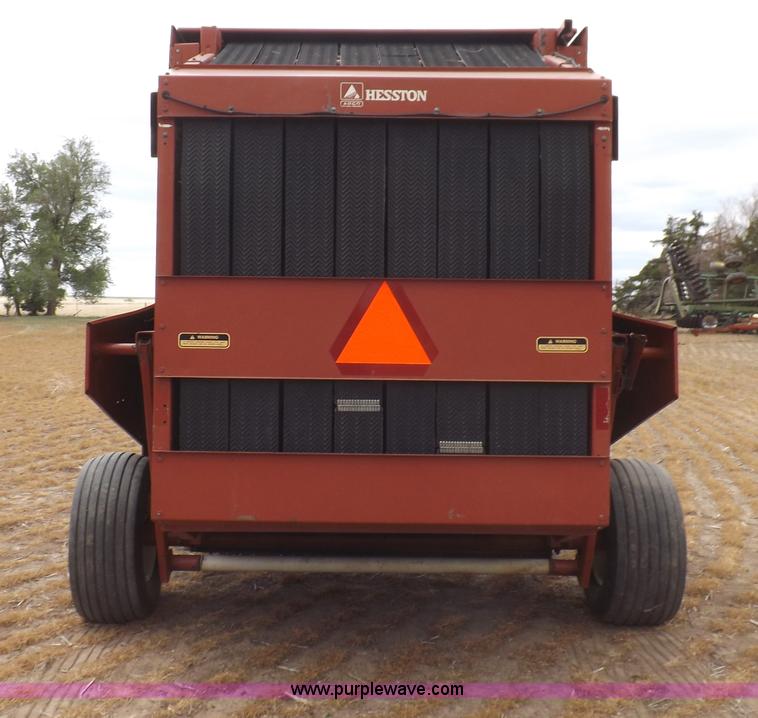 image for item H1901 1991 Hesston 565A round baler