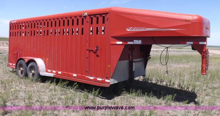 image for item H1908 1998 Trailmann livestock trailer
