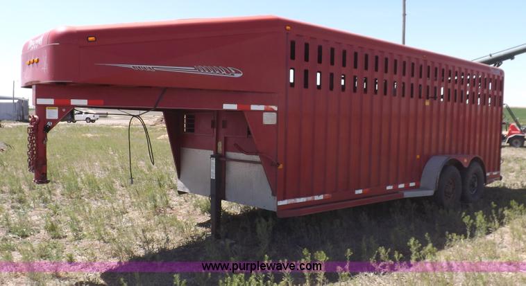 image for item H1908 1998 Trailmann livestock trailer