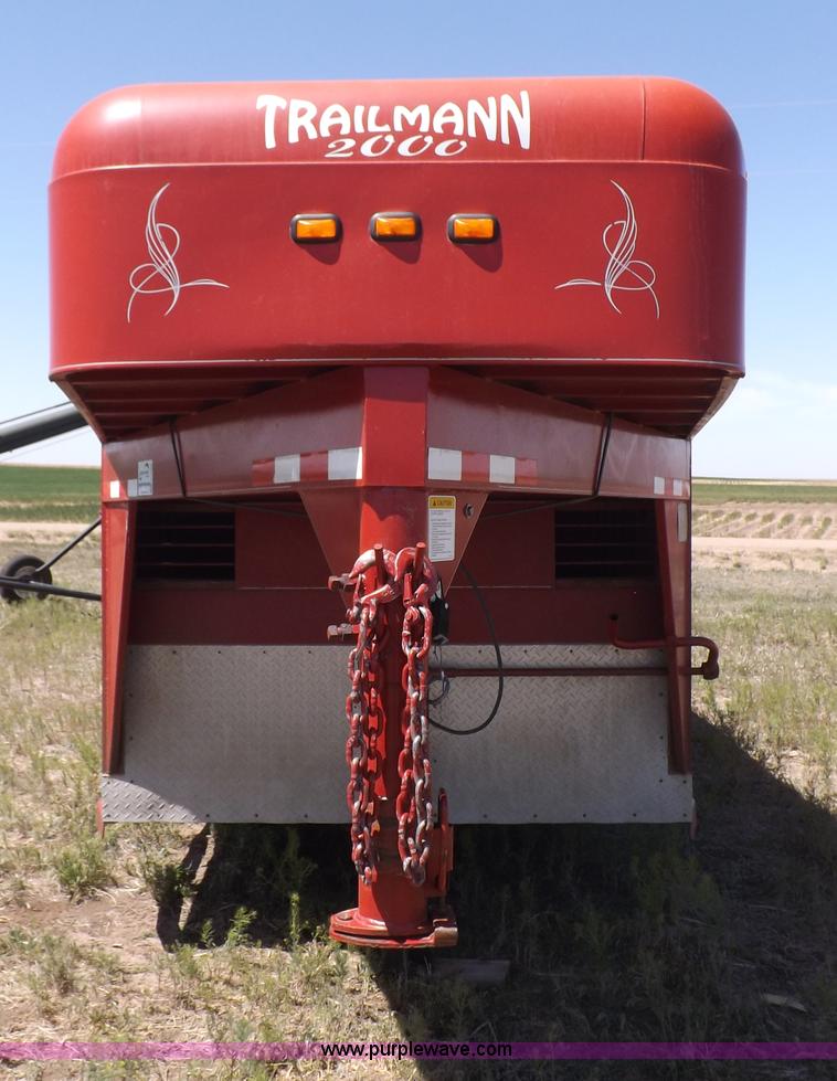 image for item H1908 1998 Trailmann livestock trailer