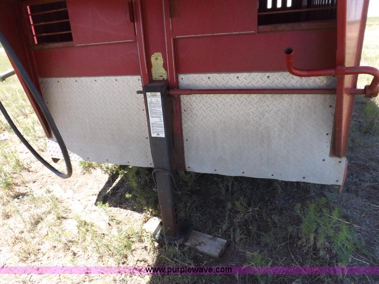 image for item H1908 1998 Trailmann livestock trailer