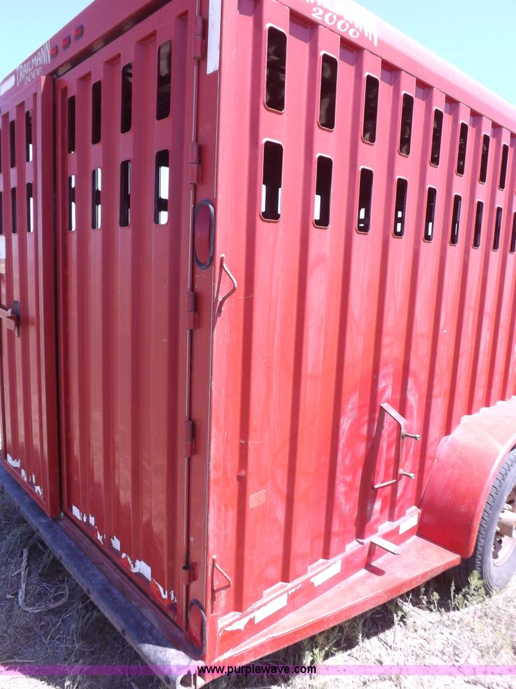 image for item H1908 1998 Trailmann livestock trailer