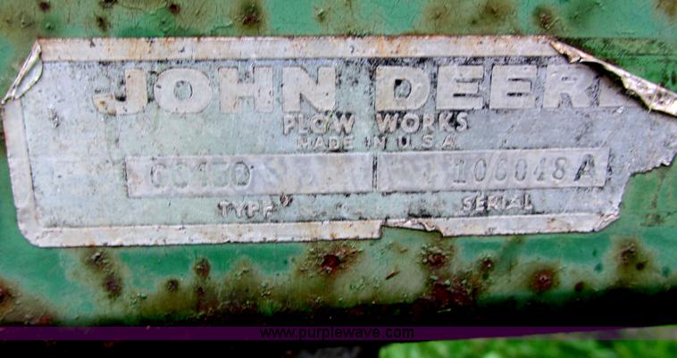 image for item I2624 John Deere 450 five bottom plow