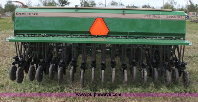 image for item I7418 Great Plains Solid Stand 36' folding drill