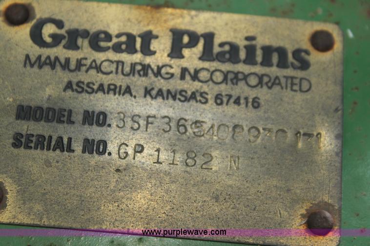 image for item I7418 Great Plains Solid Stand 36' folding drill