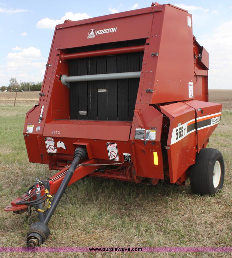 image for item I7420 Hesston 565T round baler