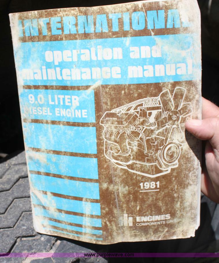 image for item I7430 1981 International S1700 grain truck