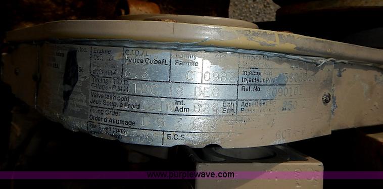 image for item AC9007 Cummins 8.3L six cylinder diesel engine