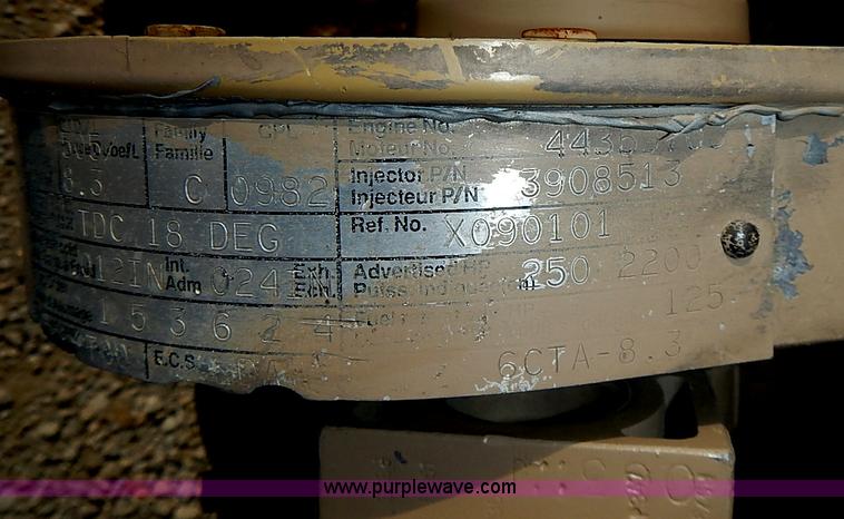 image for item AC9007 Cummins 8.3L six cylinder diesel engine