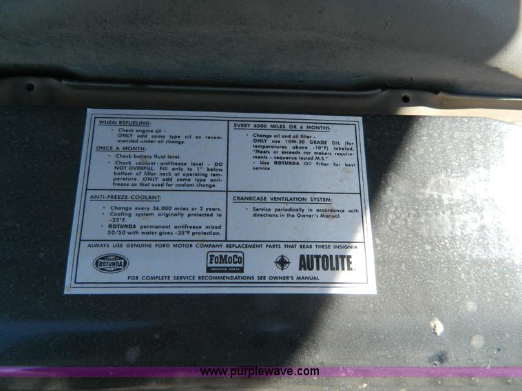 image for item AL9992 1966 Ford Thunderbird