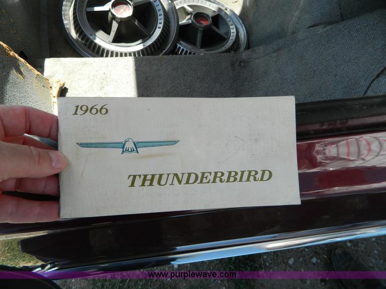 image for item AL9992 1966 Ford Thunderbird