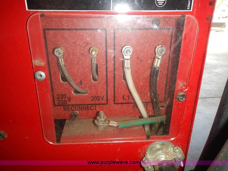 image for item AZ9988 Lincoln Electric Power Mig 215 welder