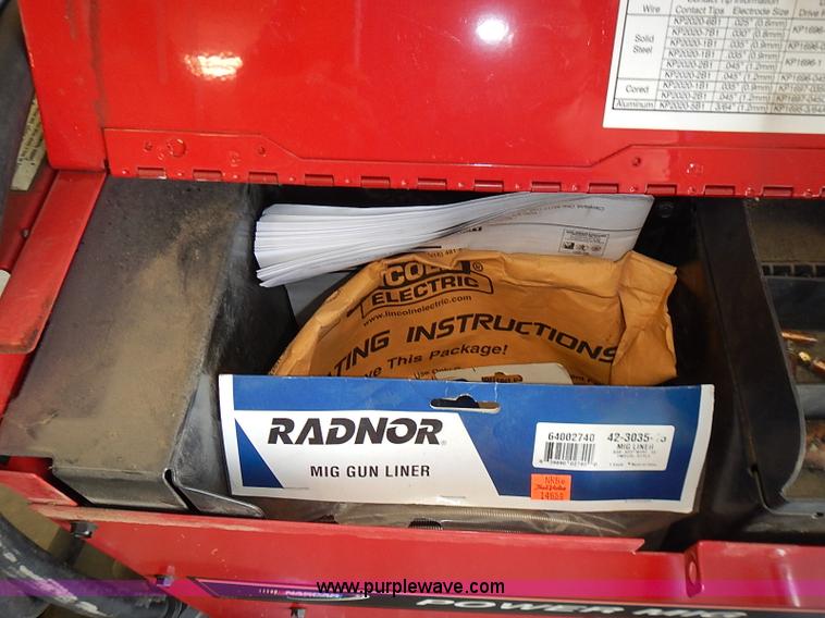 image for item AZ9988 Lincoln Electric Power Mig 215 welder