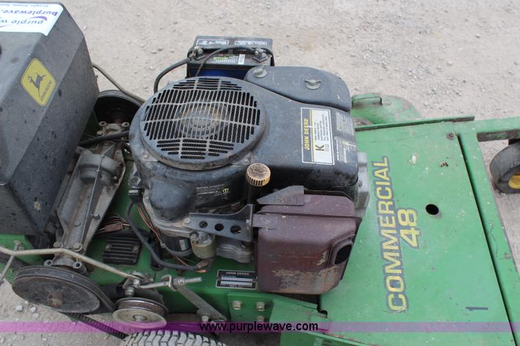 image for item H2696 1997 John Deere GS75 walk-behind self-propelled lawn mower