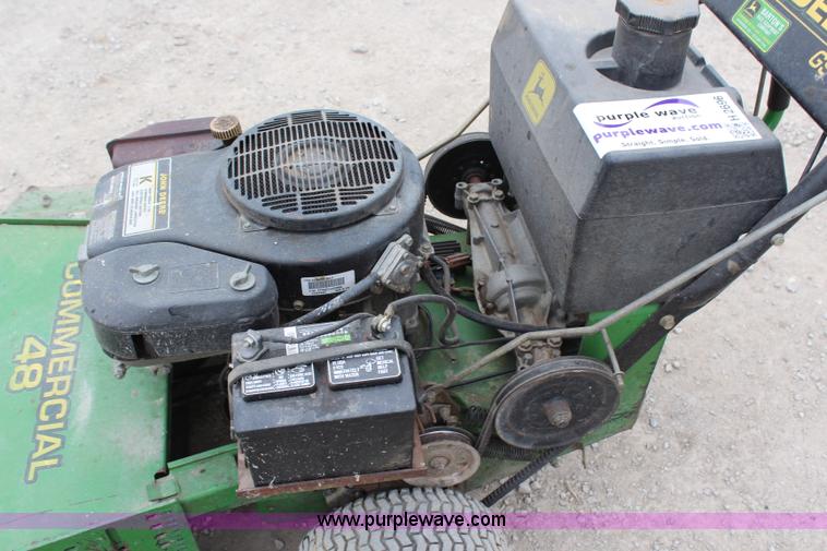 image for item H2696 1997 John Deere GS75 walk-behind self-propelled lawn mower