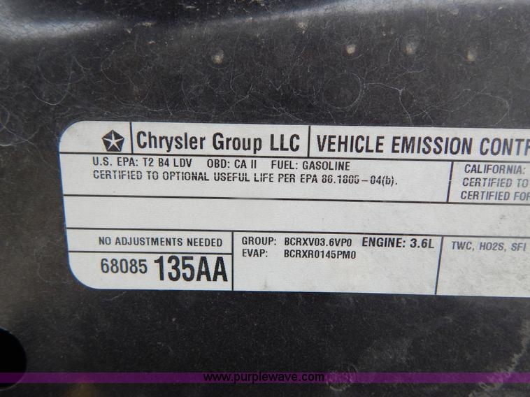 image for item H3378 2011 Dodge Charger Police