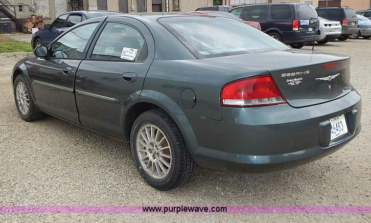 image for item I3634 2004 Chrysler Sebring LXi