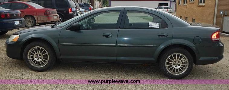 image for item I3634 2004 Chrysler Sebring LXi