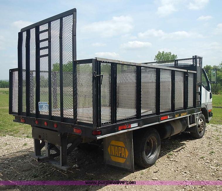 image for item I3639 1996 Mitsubishi Fuso FE639 dump flatbed truck